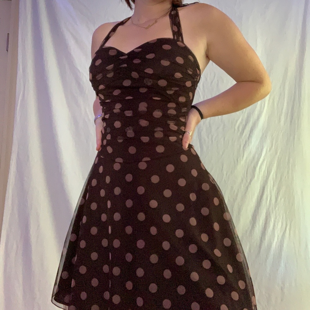 50s style fit and flare dress